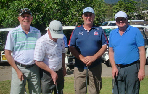 Phil Hellmund, Tim (Don’t take my picture) Condon, Ron Hewson and C Grade Champion Paul Rodgers